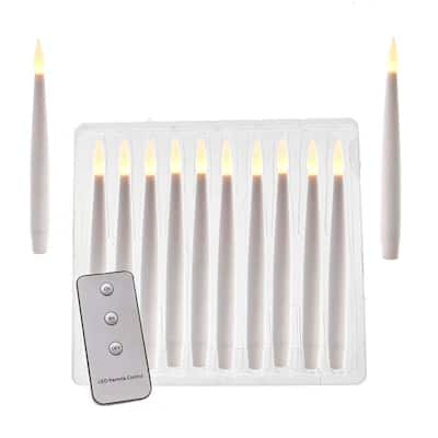 Kurt Adler Battery-Operated 6-Inch Floating Candles with String 10-Piece Ornament Set