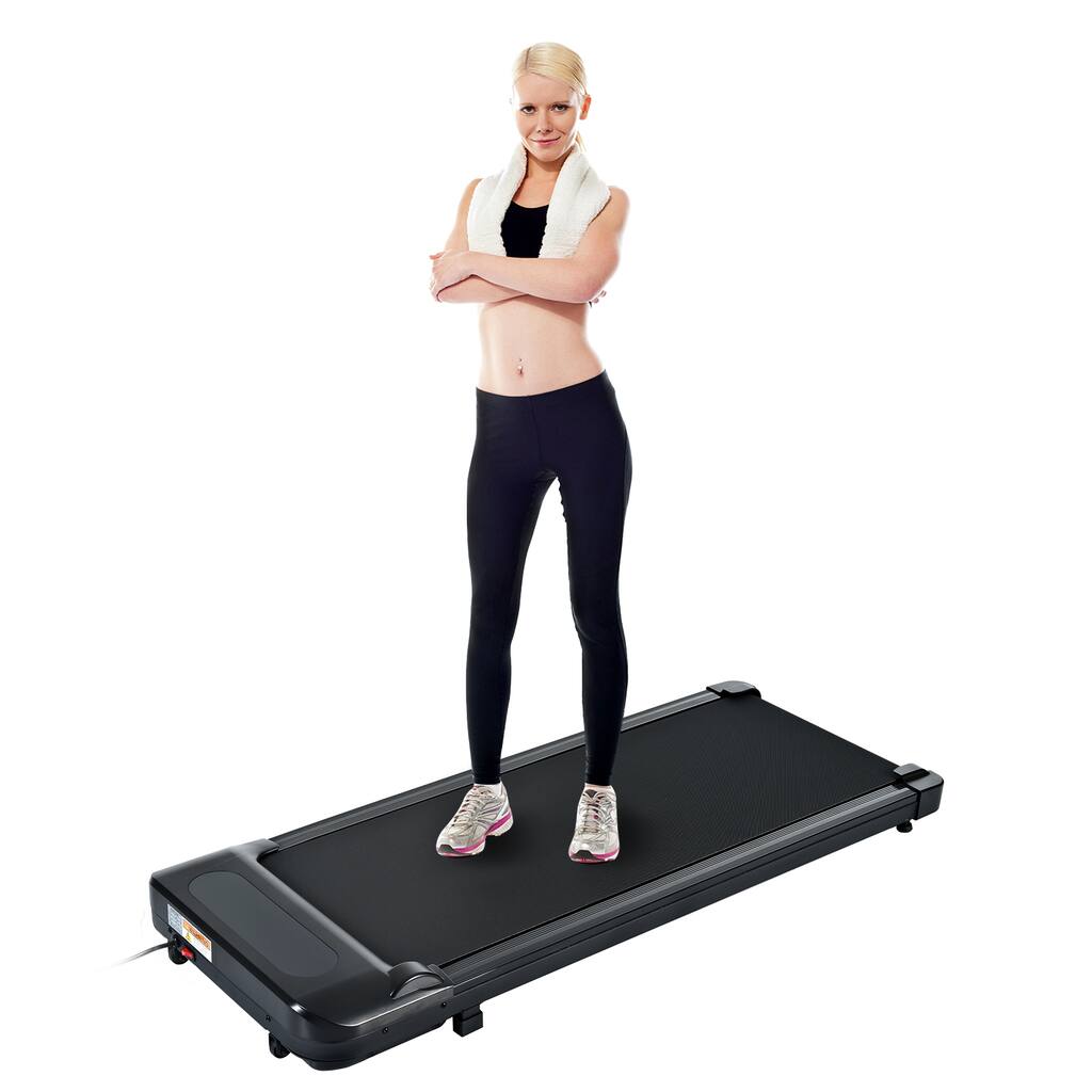 Walking Pad 300 lb Capacity, Protable Treadmill Under Desk, Walking Treadmills for Home,0.6 to 4.0 mph Portable Treadmill