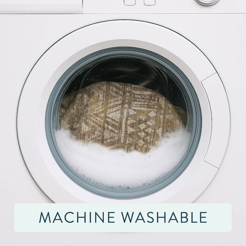 Machine Washable Indoor/ Outdoor Global Jara Chantille Rug