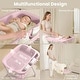 preview thumbnail 9 of 10, Adjustable Height Portable Folding Baby Diaper Changing Station with Wheels and Steel Pipe Frame