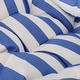 preview thumbnail 3 of 11, Cayuse Outdoor Wicker Hanging Tear Drop Chair by Christopher Knight Home