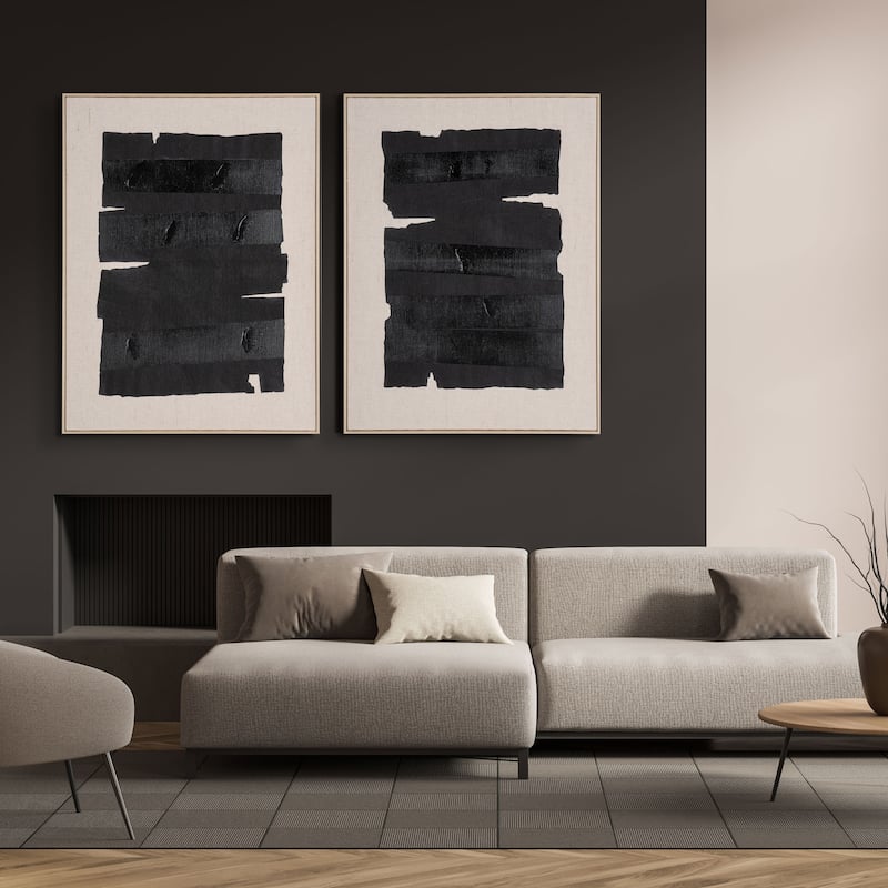 Echoes of Shadows II, Hand Painted Canvas