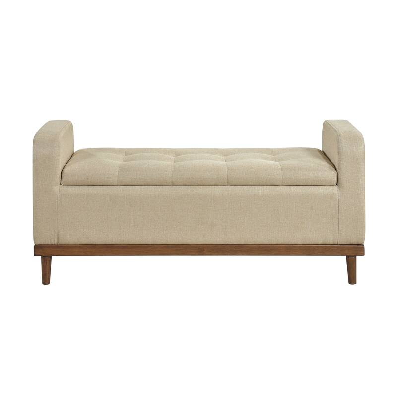 Brighton Fabric Lift Top Storage Bench