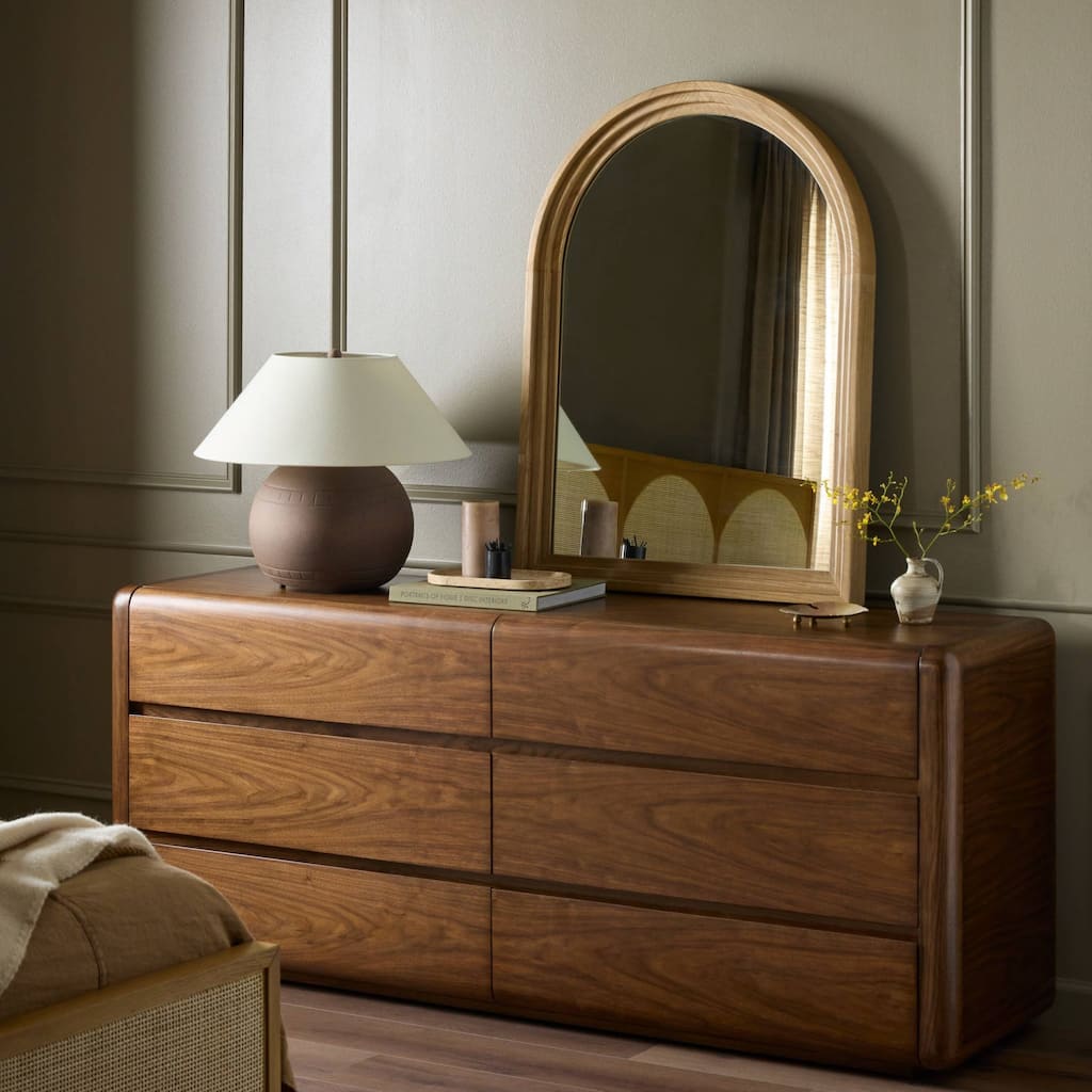 Graham Wall Mirror-Sandy Nettlewood - 30W x 2.75D x 40H