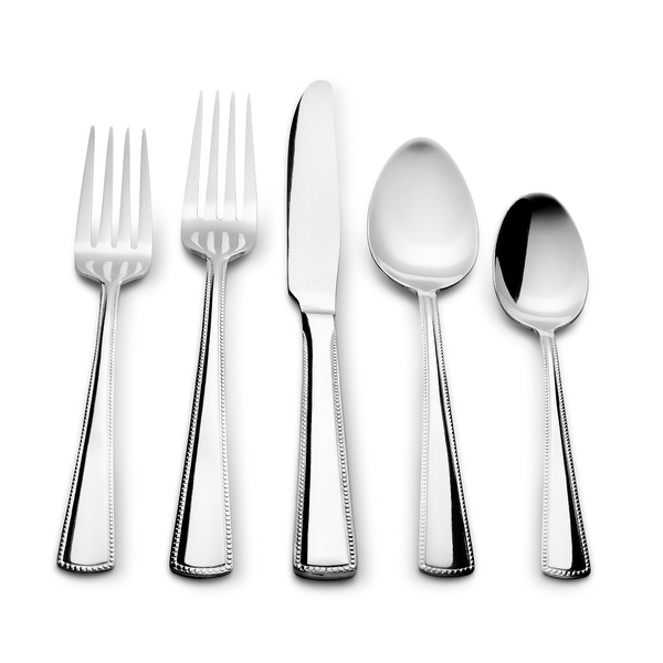 Roberts & Belk Hadley 20-Piece Flatware Set Service for 4 - Bed