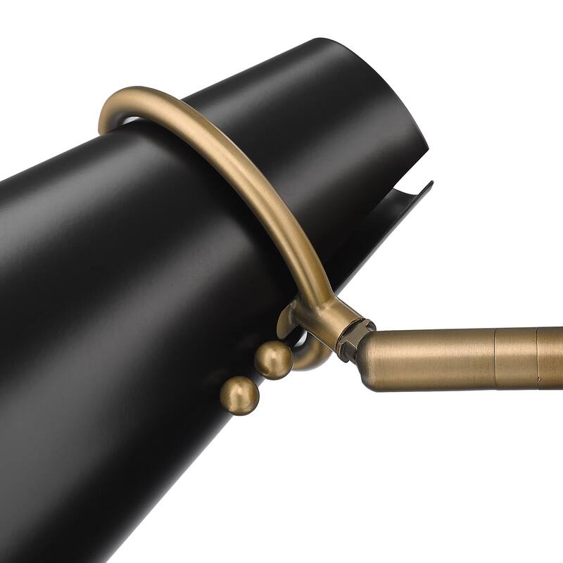 Golden Lighting 2122-1W Reeva 9" Tall Bathroom Sconce