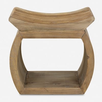 connor elm accent stool 17"