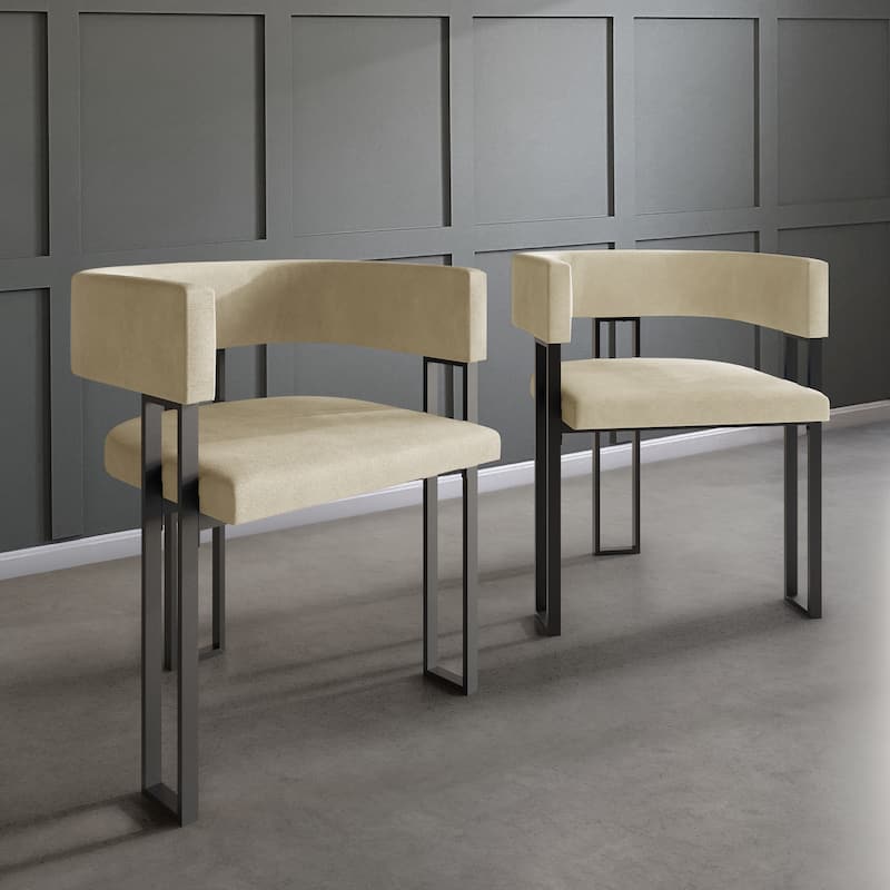 CraftPorch 2 Pieces Contemporary Dining Chair Set