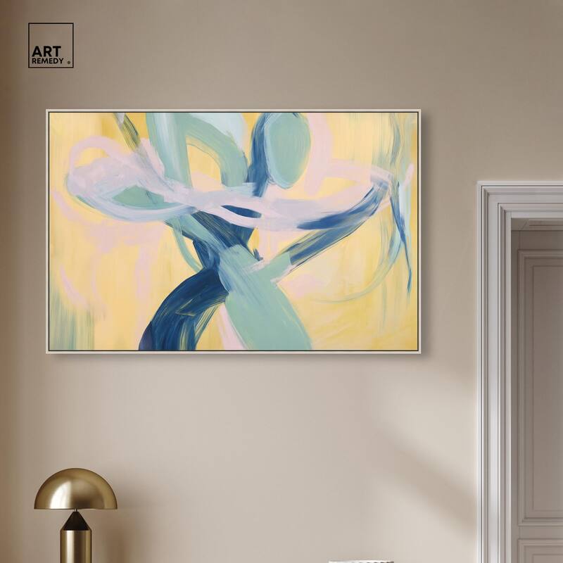 Entangled Embrace II Canvas by Art Remedy