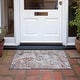 preview thumbnail 71 of 84, Machine Washable Indoor/ Outdoor Abstract Chantille Rug