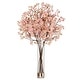 preview thumbnail 1 of 1, 32" Artificial Cherry Blossom Arrangement with Glass Cylinder Vase