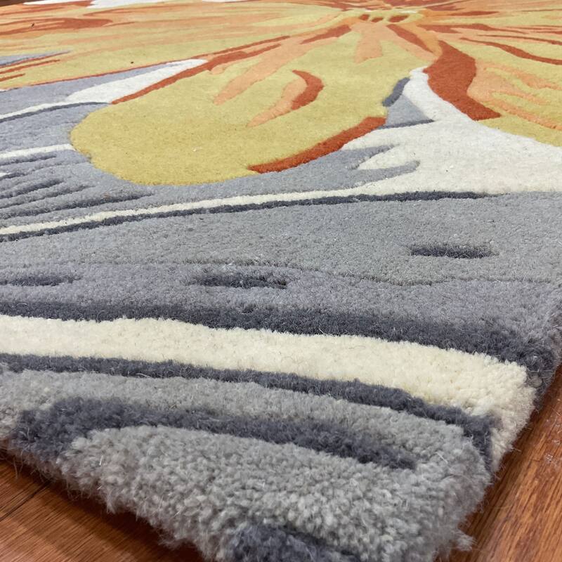 HERAT ORIENTAL Handmade Tibetan Wool Rug - 5' x 8'