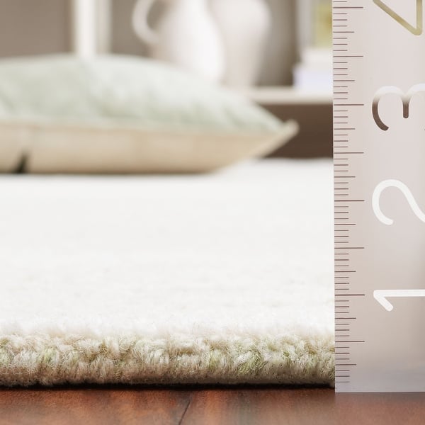 dimension image slide 2 of 4, SAFAVIEH Handmade Abstract Zenzi Modern Wool Rug