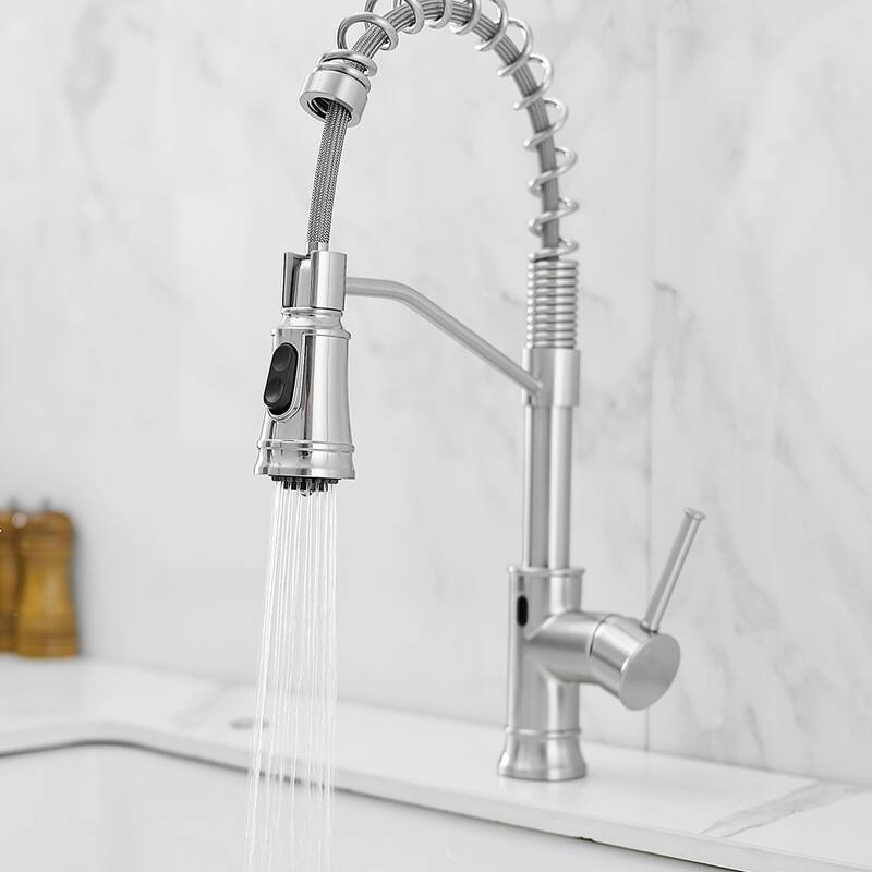 Smart Touchless Kitchen Sink Faucet with Pull Down Sprayer On Sale