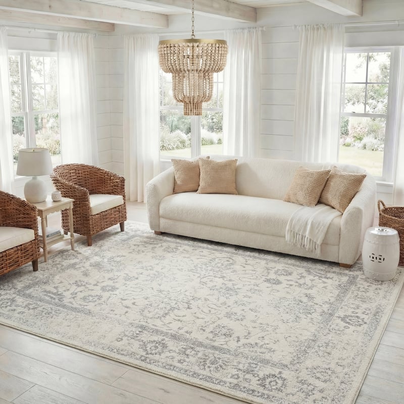 SAFAVIEH Adirondack Riin Rustic Shabby Chic Distressed Rug