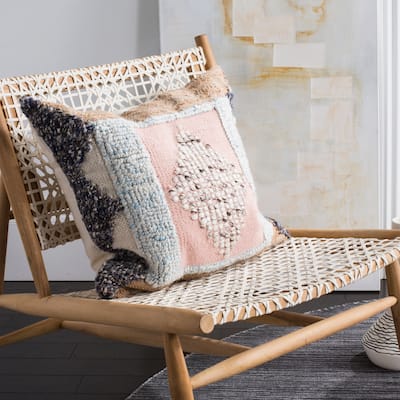 SAFAVIEH Arden Boho Southwestern Wool Blend 20-inch Decorative Pillow