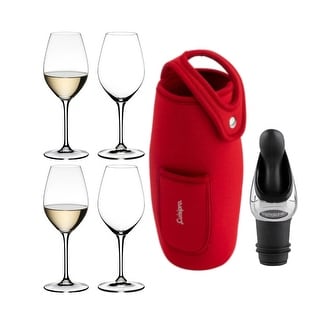Riedel Wine Friendly White Wine/Champagne Wine Glasses (4-Pack) Bundle -  Bed Bath & Beyond - 37168091