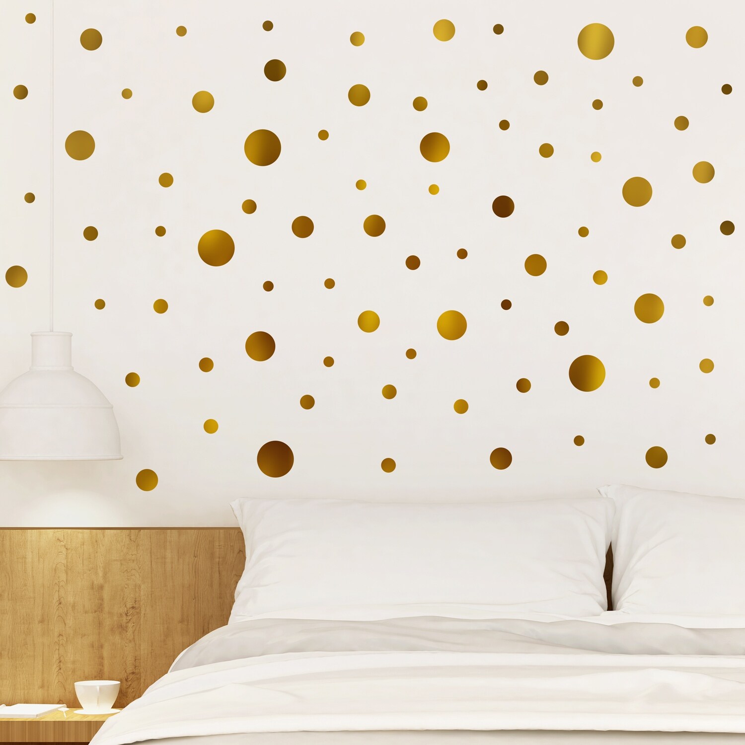Shop Walplus Polka Dots Wall Sticker Big Wall Home Decoration Nursery Decor Overstock