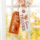 preview thumbnail 44 of 58, Glitzhome 24"H Wooden Valentine's St. Patrick's Americana Doorknob Hanging Decor