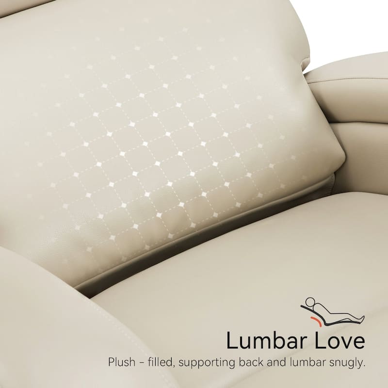 Zero Wall Recliner Chair, Power Recliner with USB & Type-C Dual Charge Ports, for Small Space, Living Room