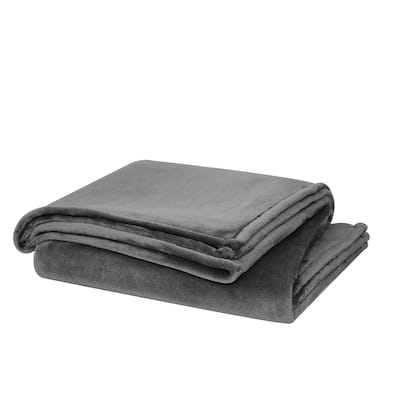 Cannon Heritage Solid Plush Blanket & Throw