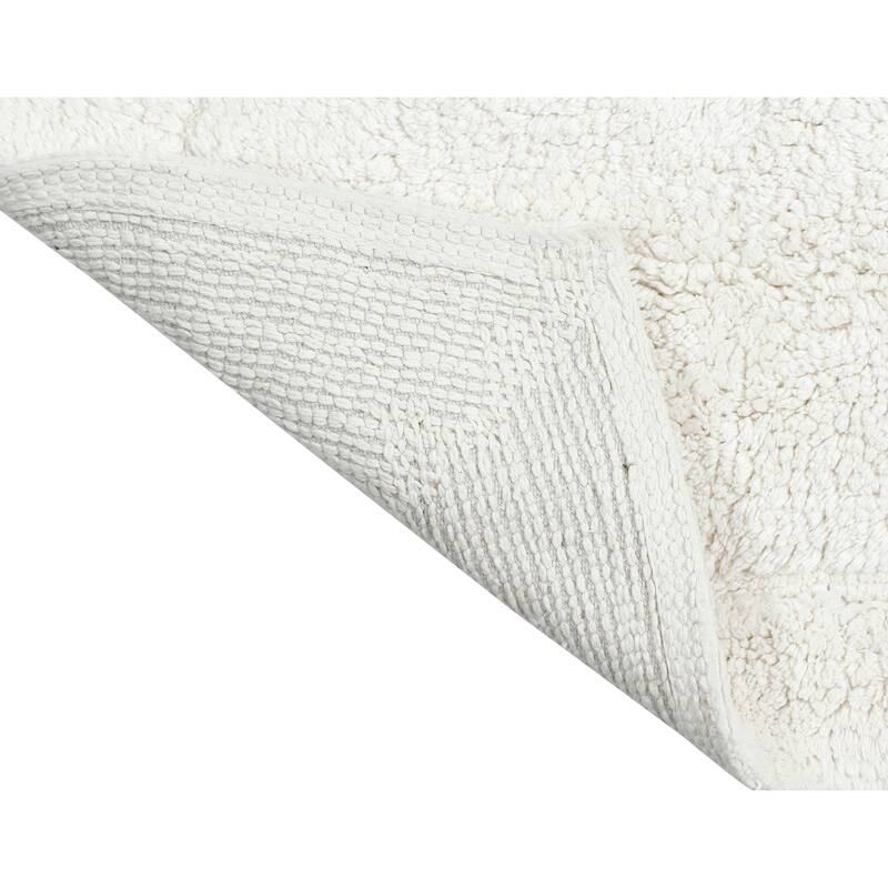 Home Weavers Waterford Collection Absorbent Cotton 3 Piece Set Machine Washable Bath Rug