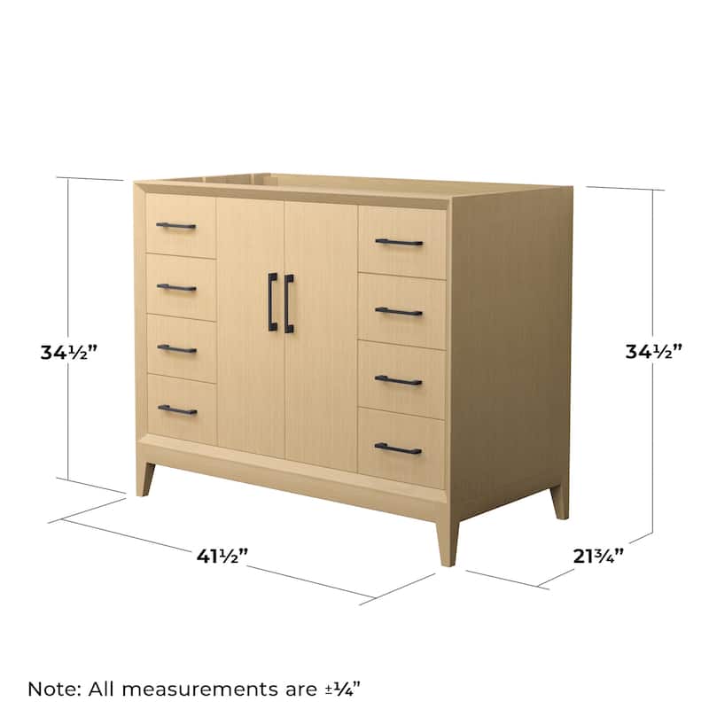 Wyndham Collection WCH7575-42S-CXSXX-MXX Janna 42" Single Free