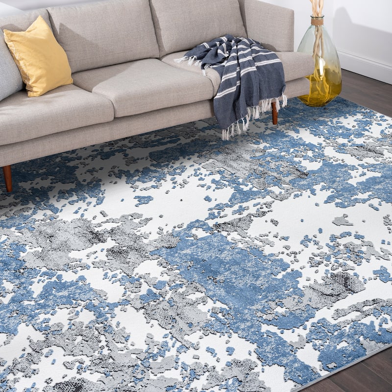 Wyman Modern & Contemporary Abstract Indoor Area Rug