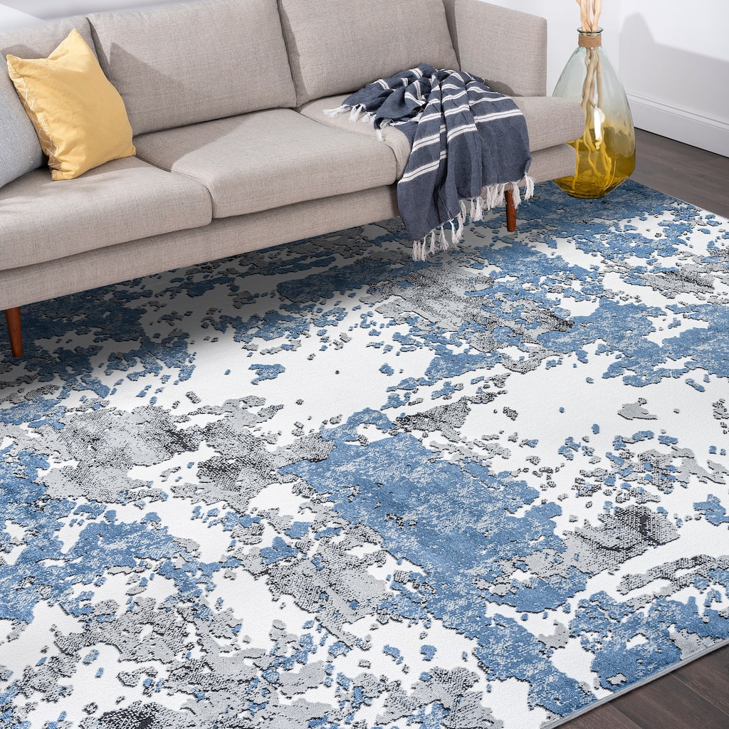 Wyman Modern & Contemporary Abstract Indoor Area Rug