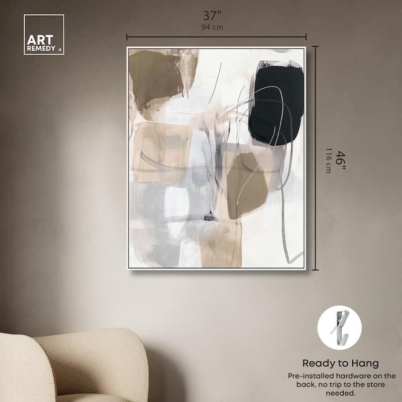 Contemporary Canvas I Canvas by Art Remedy