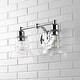 preview thumbnail 33 of 67, Modernist Vintage Metal/Glass Industrial Rustic LED Vanity, by JONATHAN Y