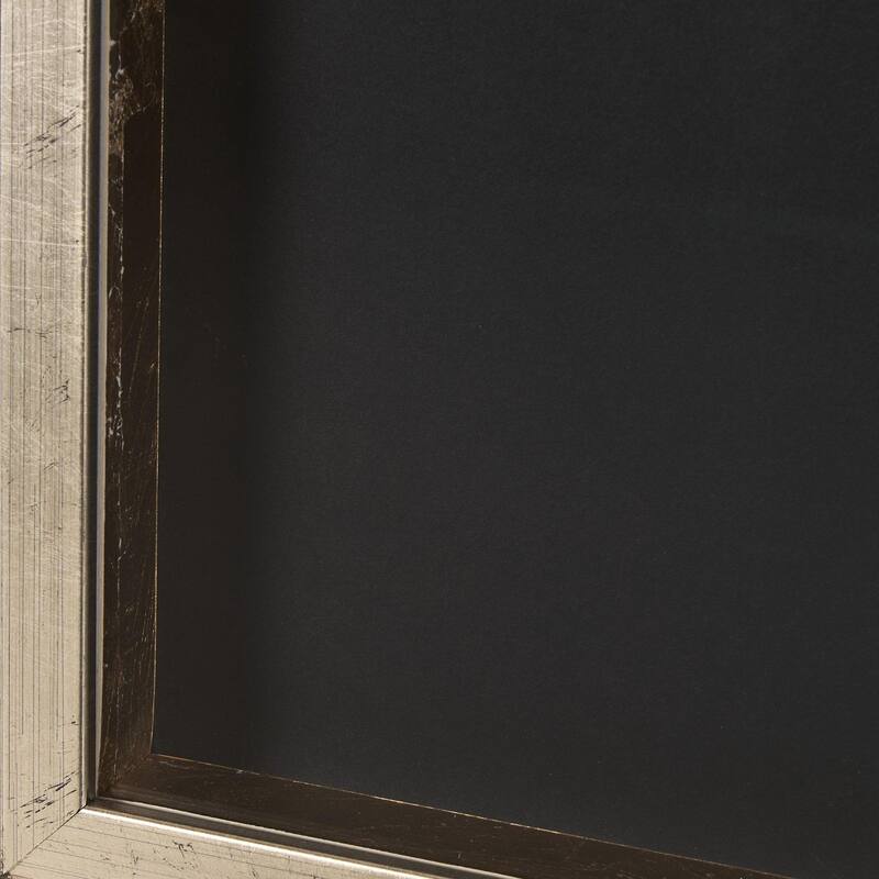 Struck by Studio M a handmade Original Framed 3D Textured Artwork under Glass