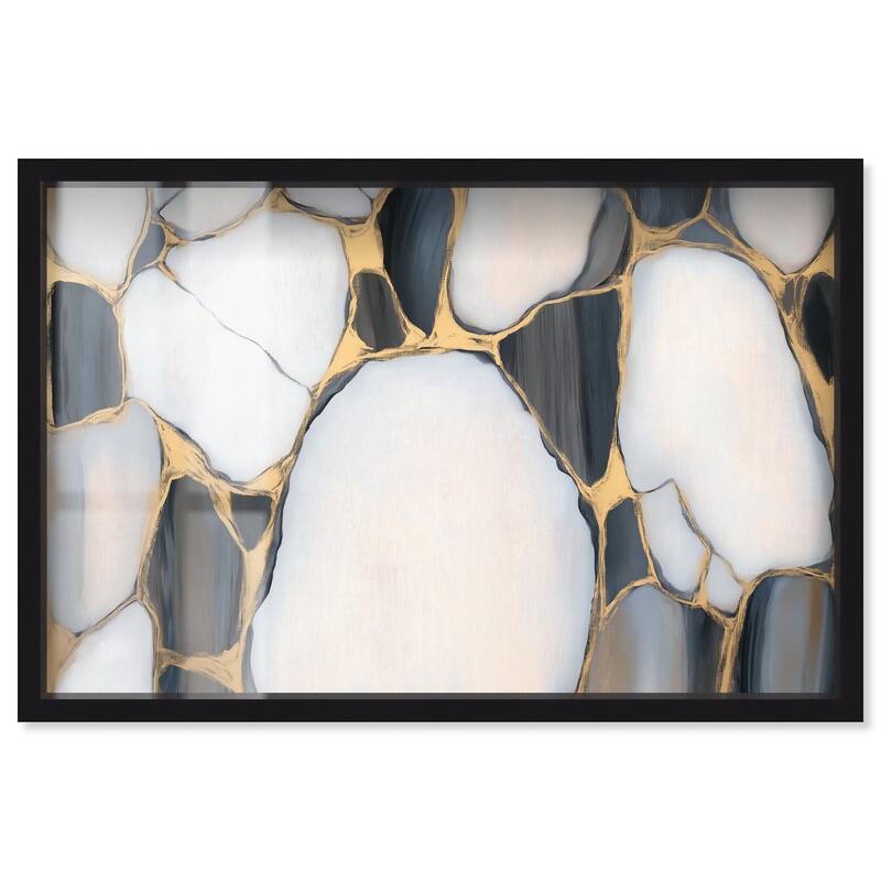 Metamorphic Medley II Shadowbox by Art Remedy - Black - 36" x 24"