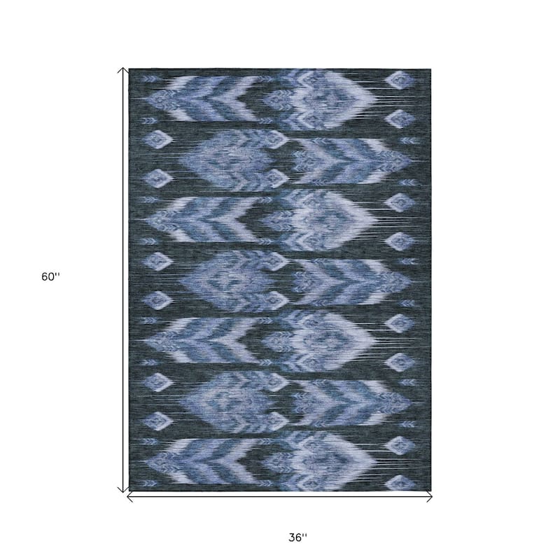 HomeRoots Southwestern Transitional Rectangle Outdoor Rug