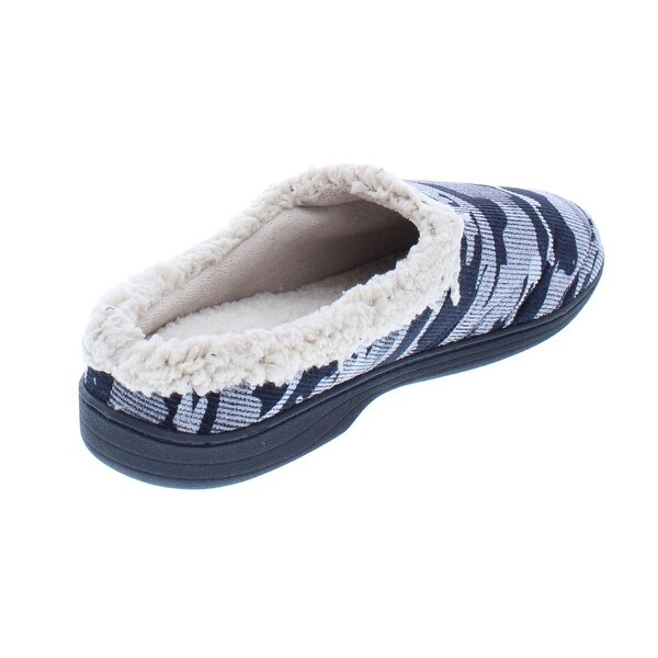 men's clog slippers memory foam