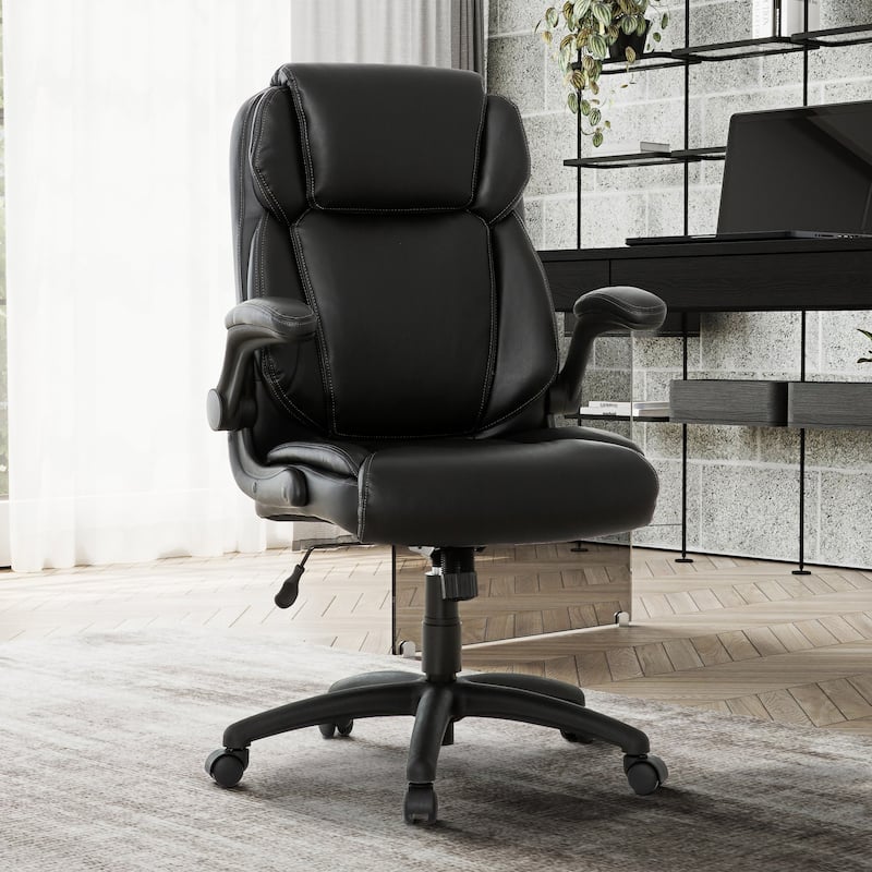 Sealy® Atlas Swivel Executive Office Chair with Arms