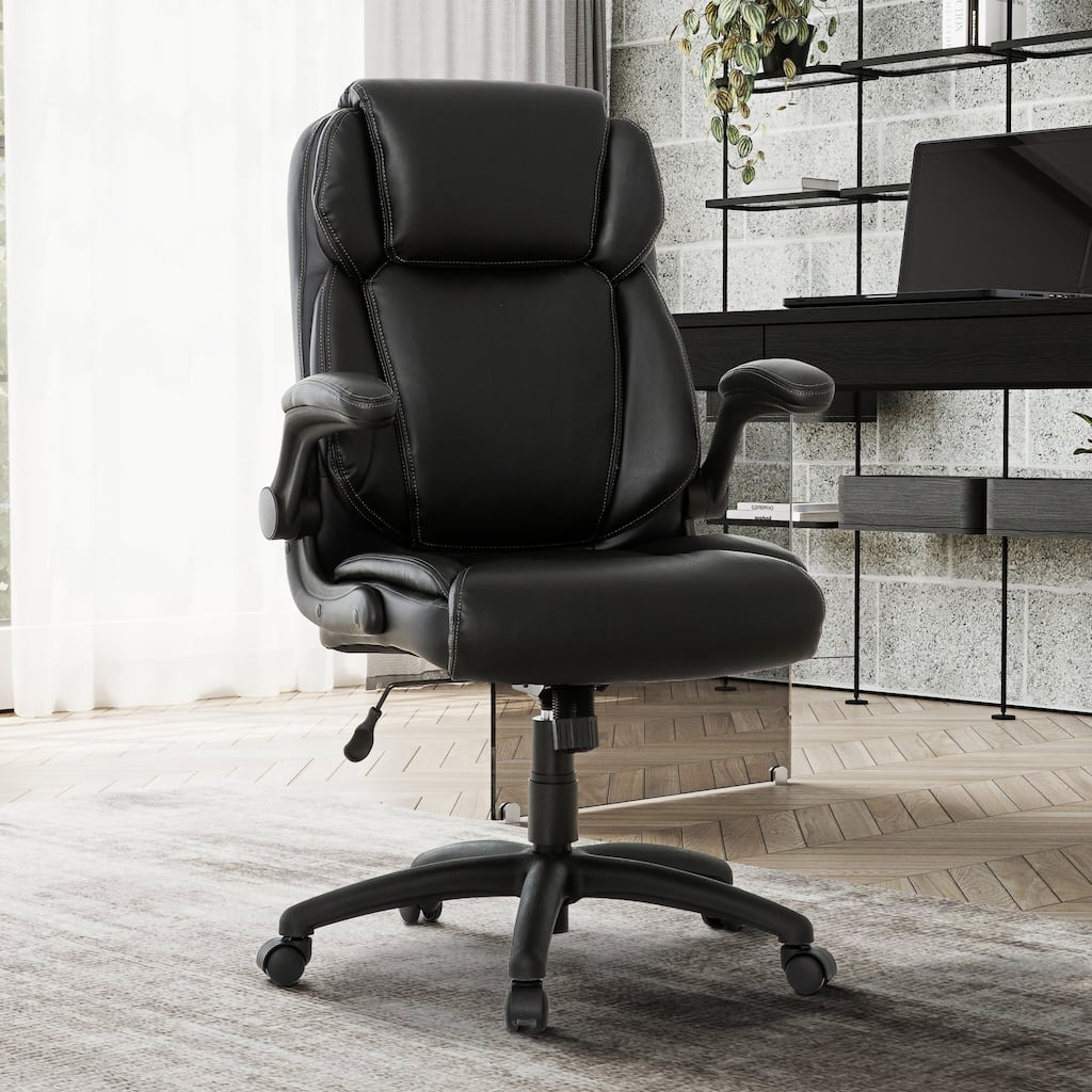 Sealy® Atlas Swivel Executive Office Chair with Arms