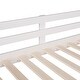preview thumbnail 14 of 14, Twin Size House Loft Bed with Slide, White