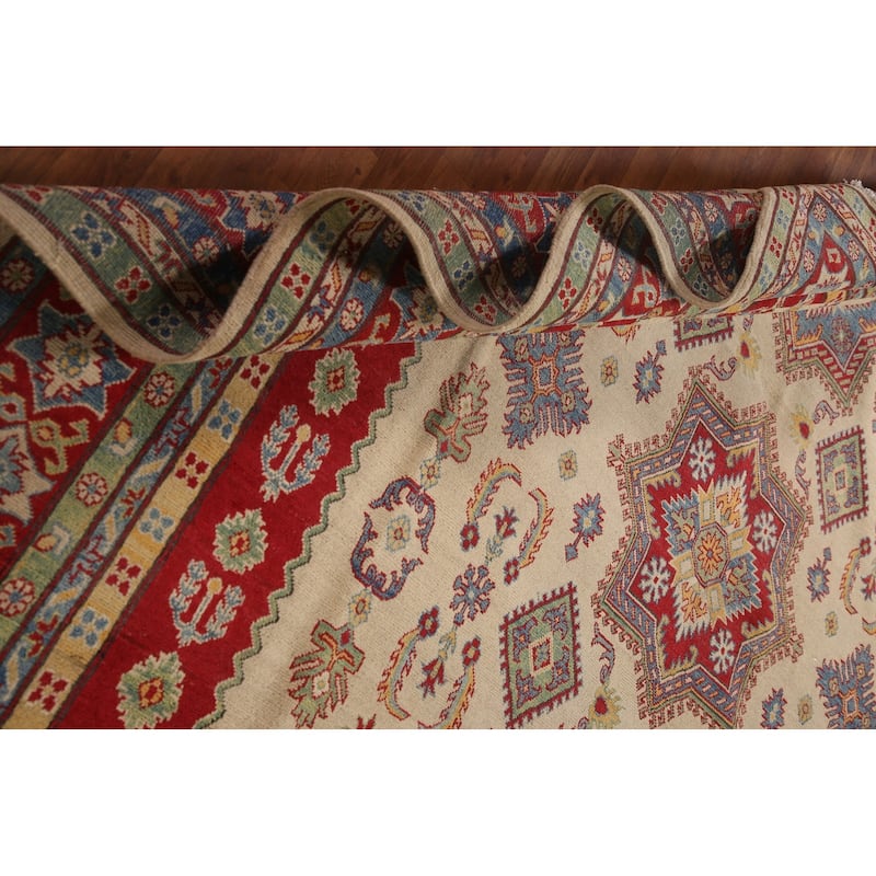 Kazak Oriental Large Area Rug Handmade Wool Carpet - 9'10" x 16'3"