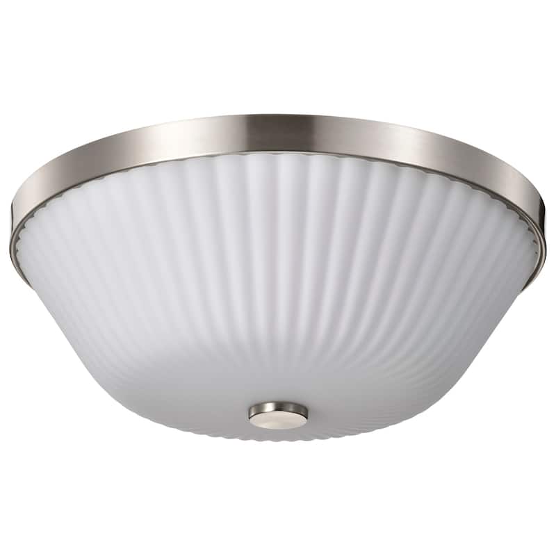 Nuvo Lighting 60/8725 Royale 3 Light 16" Wide Flush Mount Bowl Ceiling - Brushed Nickel