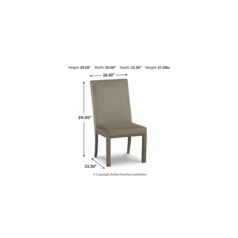 Signature Design by Ashley Chrestner Gray 10-Piece Dining Package