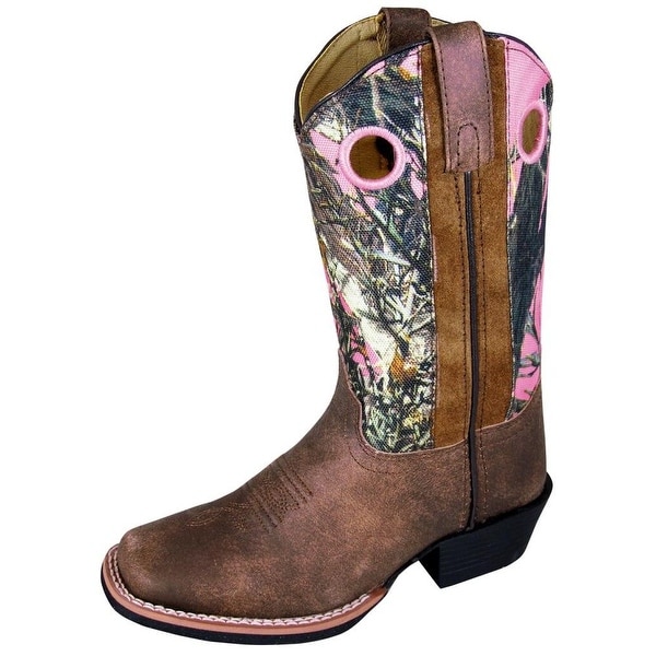 pink camo cowgirl boots
