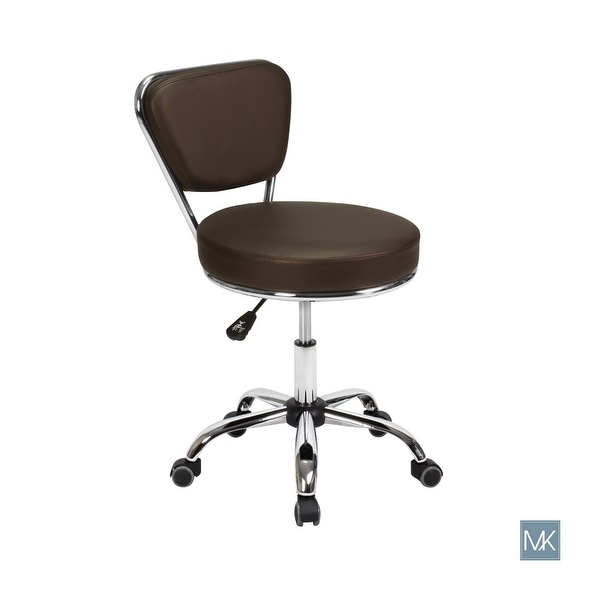 Reception Desk Chair DAYTON Coffee Pneumatic Stool Tall Drafting