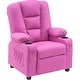 preview thumbnail 4 of 49, MCombo Big Kids Recliner Chair for Toddler Boys and Girls Faux Leather - 28.3"(L)x26.4"(W)x34.2"(H)