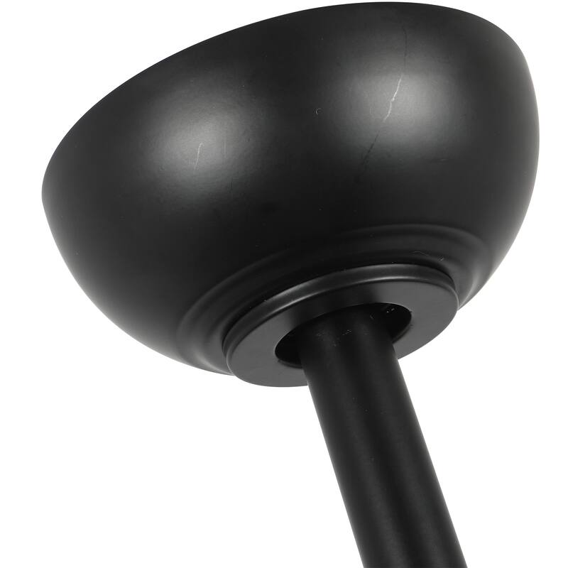 42'' Black Indoor Ceiling Fan with Light Remote Control