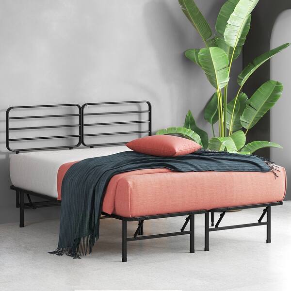 Priage by ZINUS SmartBase Mattress Foundation with headboard Bed Bath