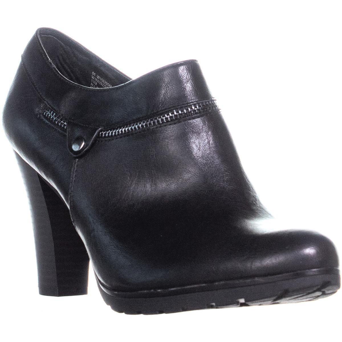 white mountain black ankle boots