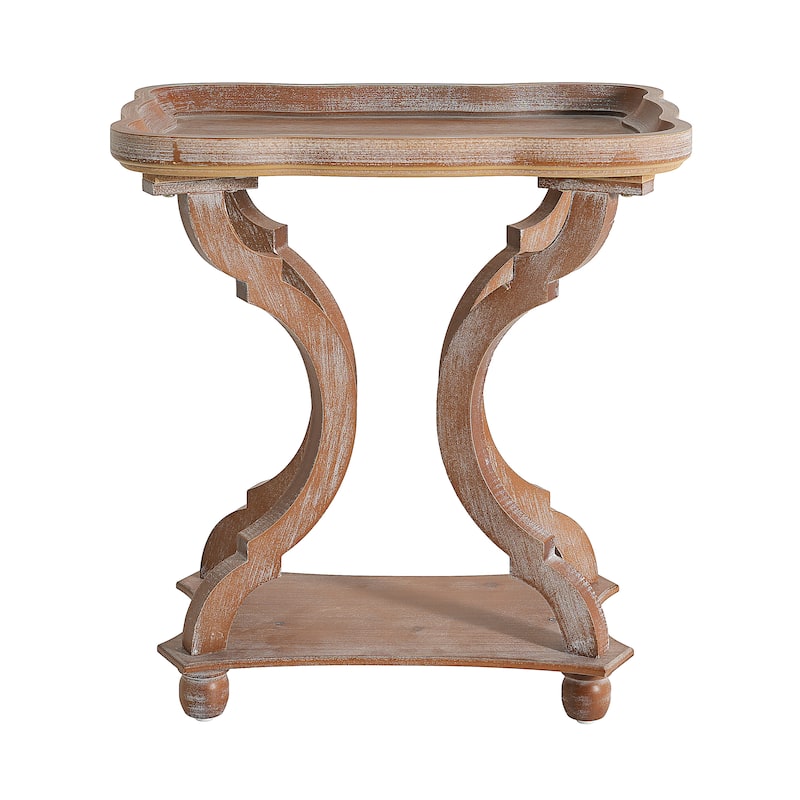 Ouray French Country Accent Table with Rectangular Top by Christopher Knight Home