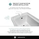 preview thumbnail 67 of 145, Fine Fixtures Acrylic-Fiberglass Soaking Bathtub, White. Alcove/Apron Front