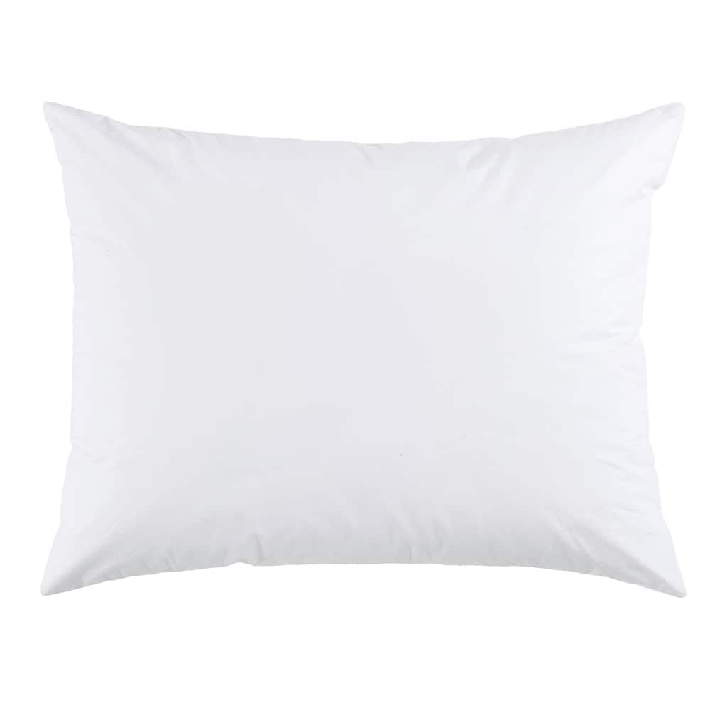 HiEnd Accents Hospitality Down Alternative Pillow Sham Insert, 1PC - White
